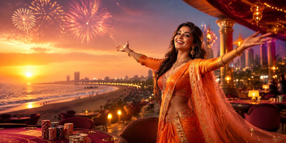 Chennai Marina Beach with casino entertainment